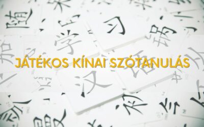 Játékos kínai szótanulás